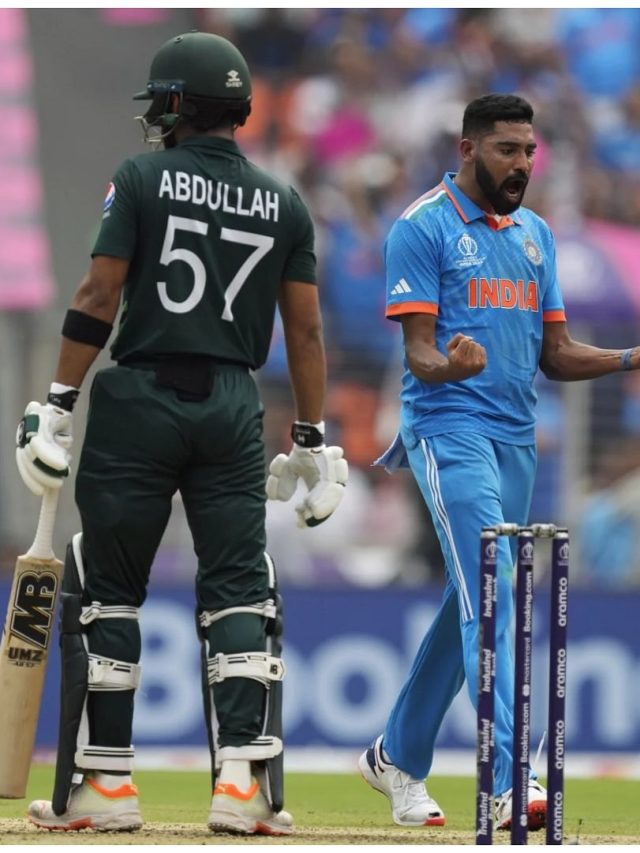 India vs Pakistan World Cup 2023 result
